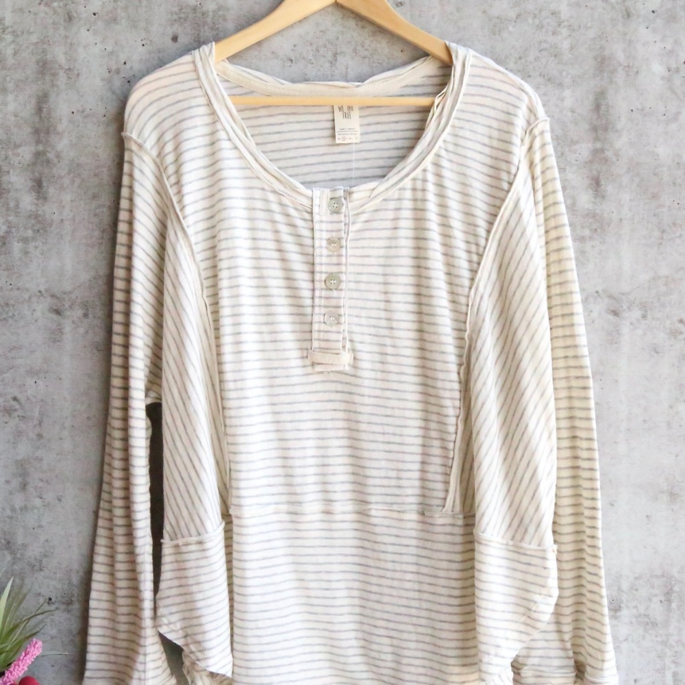 We the Free Hong Kong Henley - White